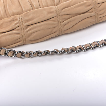 Prada Nappa Gaufre Shopping Pattina Zip Tote Cuoio 12 of 13