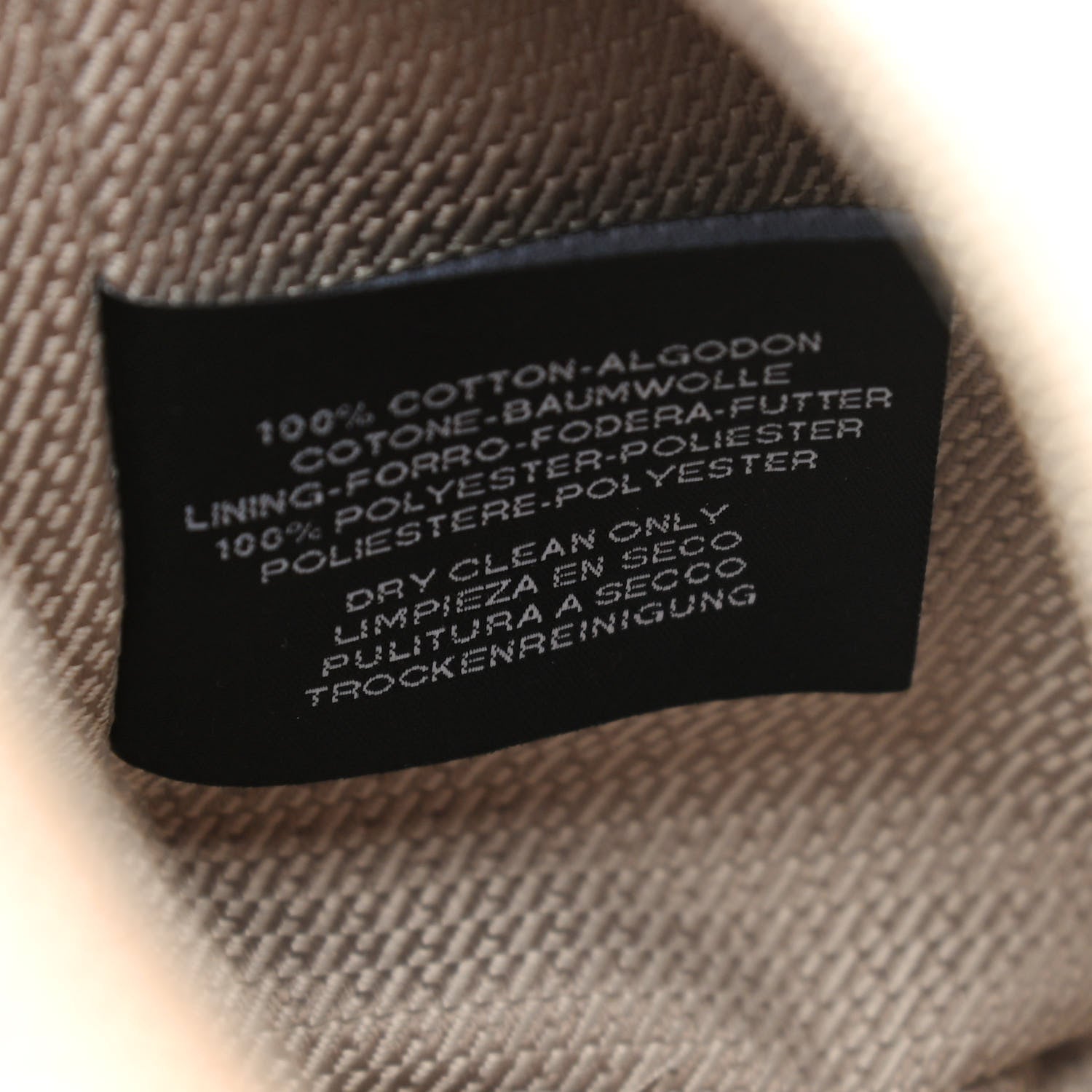 Hermes Canvas Large Bride-A-Brac Pouch Natural Orange 7 of 7