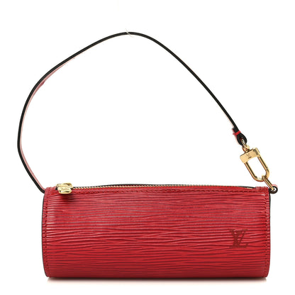 Louis Vuitton Epi Soufflot Pochette Castillan Red 1 of 9