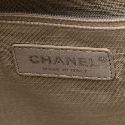Chanel Mixed Fibers Small Deauville Tote Black 7 of 11