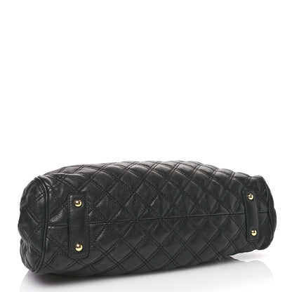 Marc Jacobs Calfskin Quilted Stam Black 4 of 9