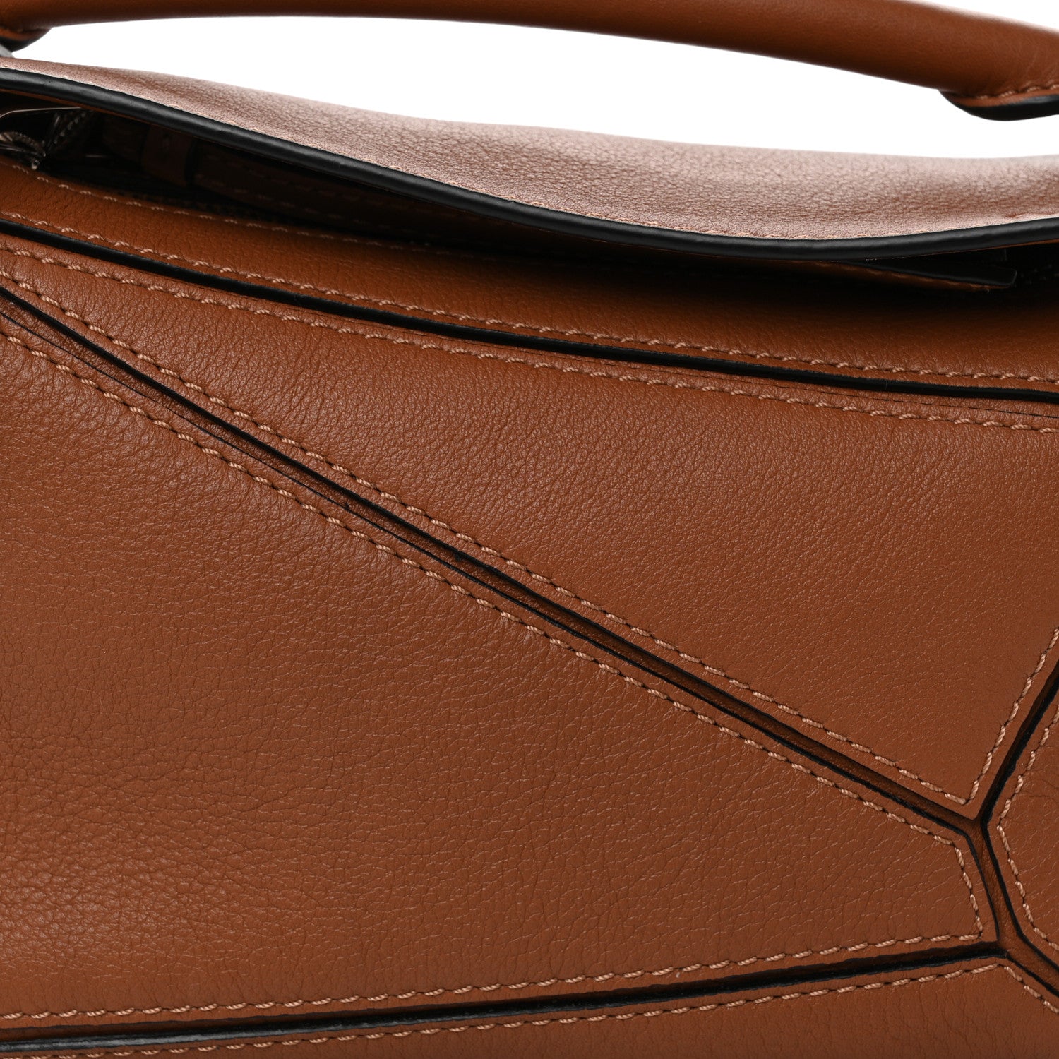 Loewe Calfskin Mini Puzzle Bag Tan 7 of 9