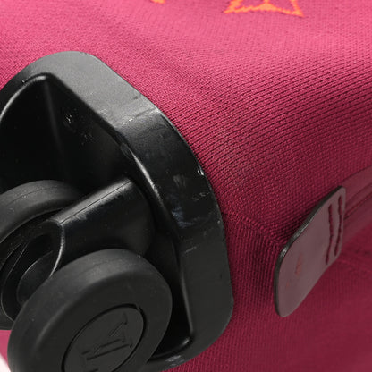 Louis Vuitton Knit Monogram Horizon Soft 55 Suitcase Fuchsia 9 of 9