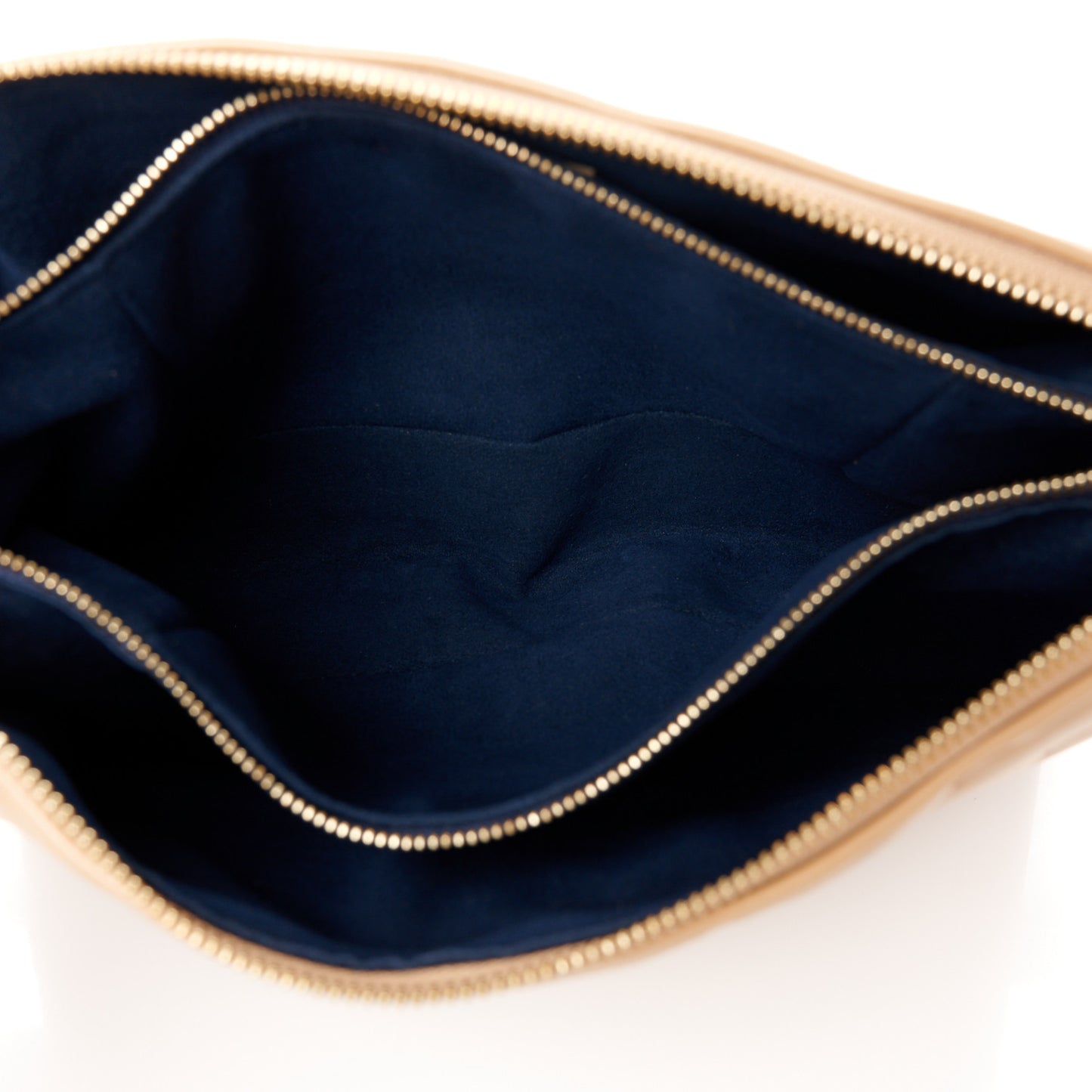 Lambskin Embossed Monogram Coussin PM Camel