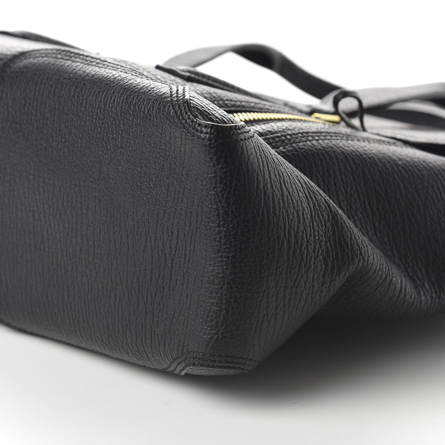 3.1 Textured Calfskin Large Pashli Satchel Black