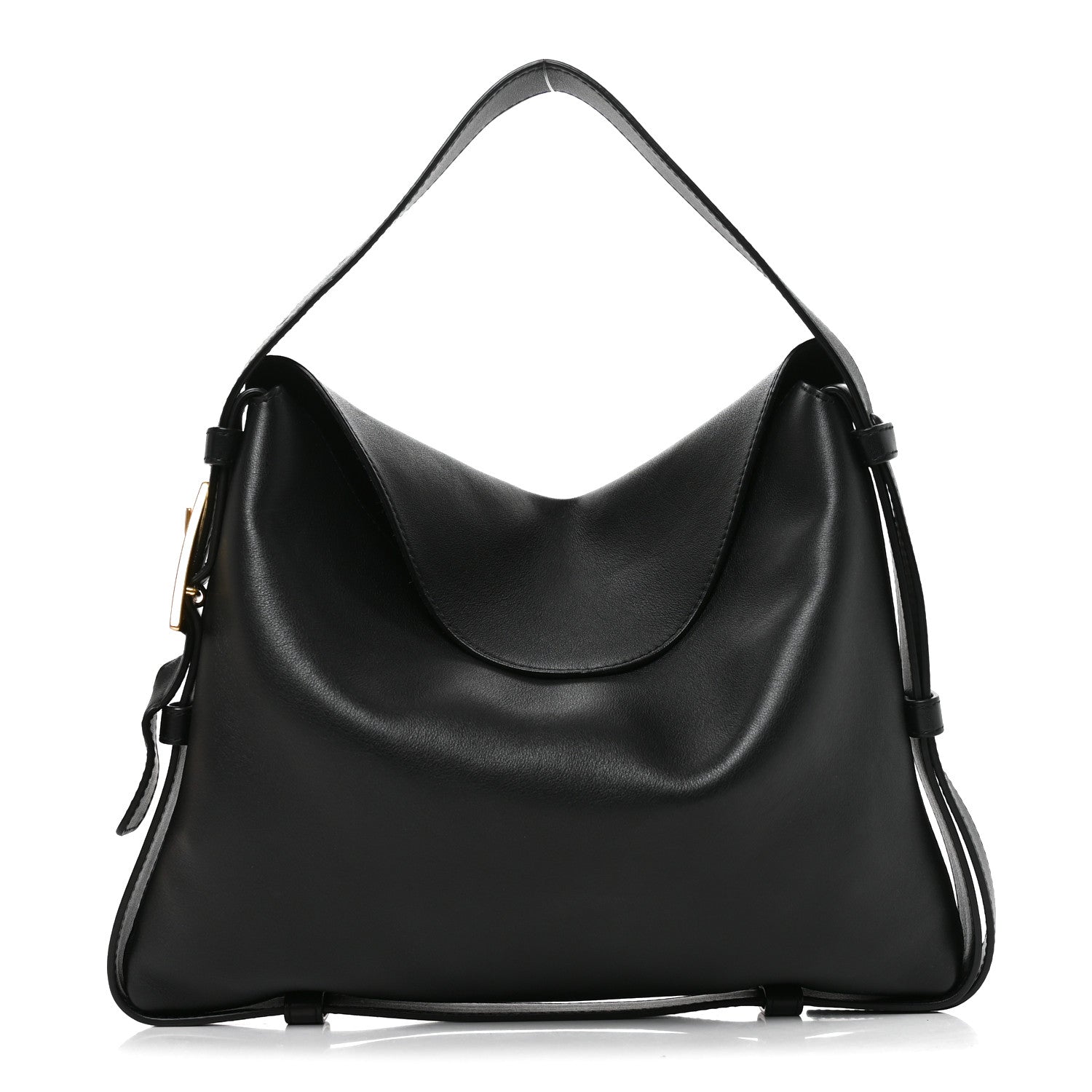 Bottega Veneta Calfskin Cradle Black 1 of 9