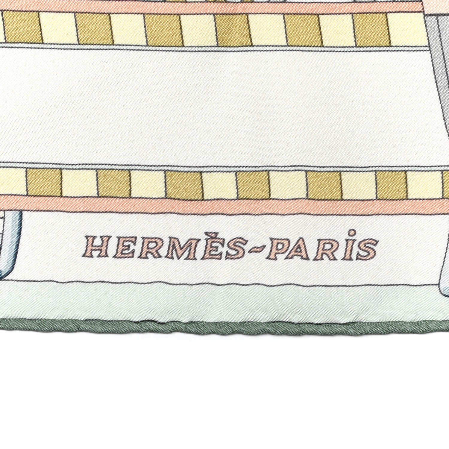 Hermes Silk Sangles En Zigzag Scarf 90 2 of 6
