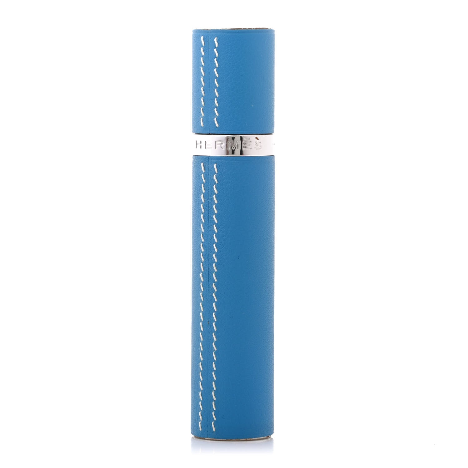 Hermes Swift Atomizer Refillable Bottle and Case Blue Jean 1 of 7