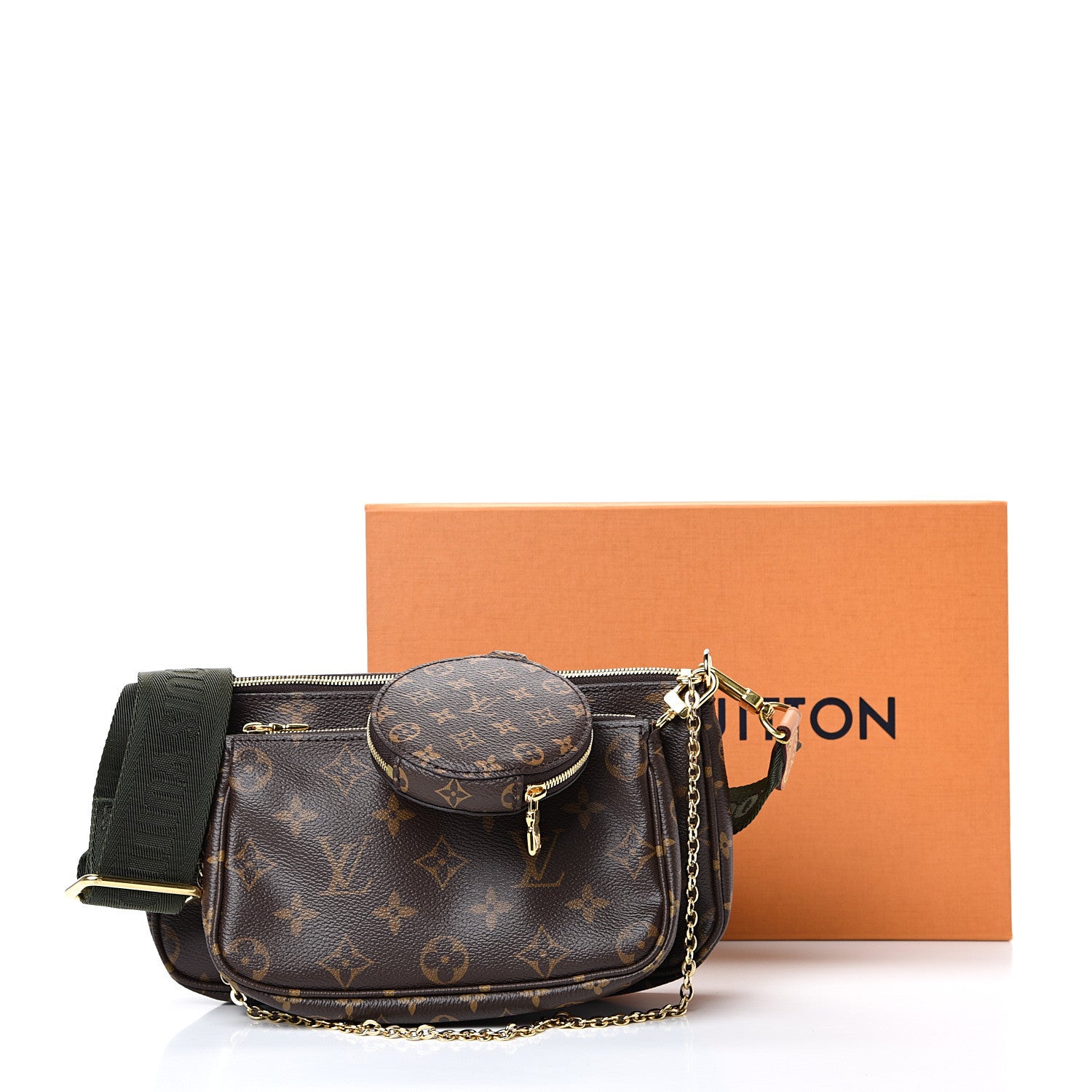 Louis Vuitton Monogram Multi Pochette Accessories Kaki 13 of 13