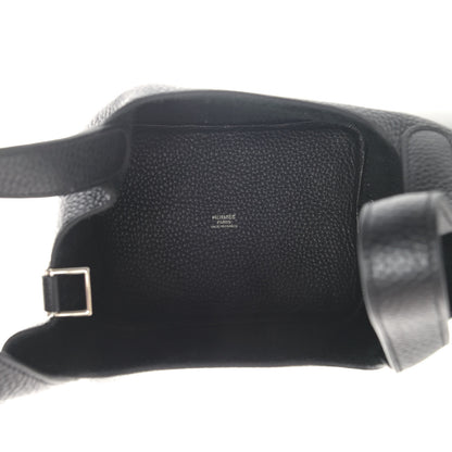 Hermes Taurillon Clemence Picotin Lock 18 PM Black 4 of 4