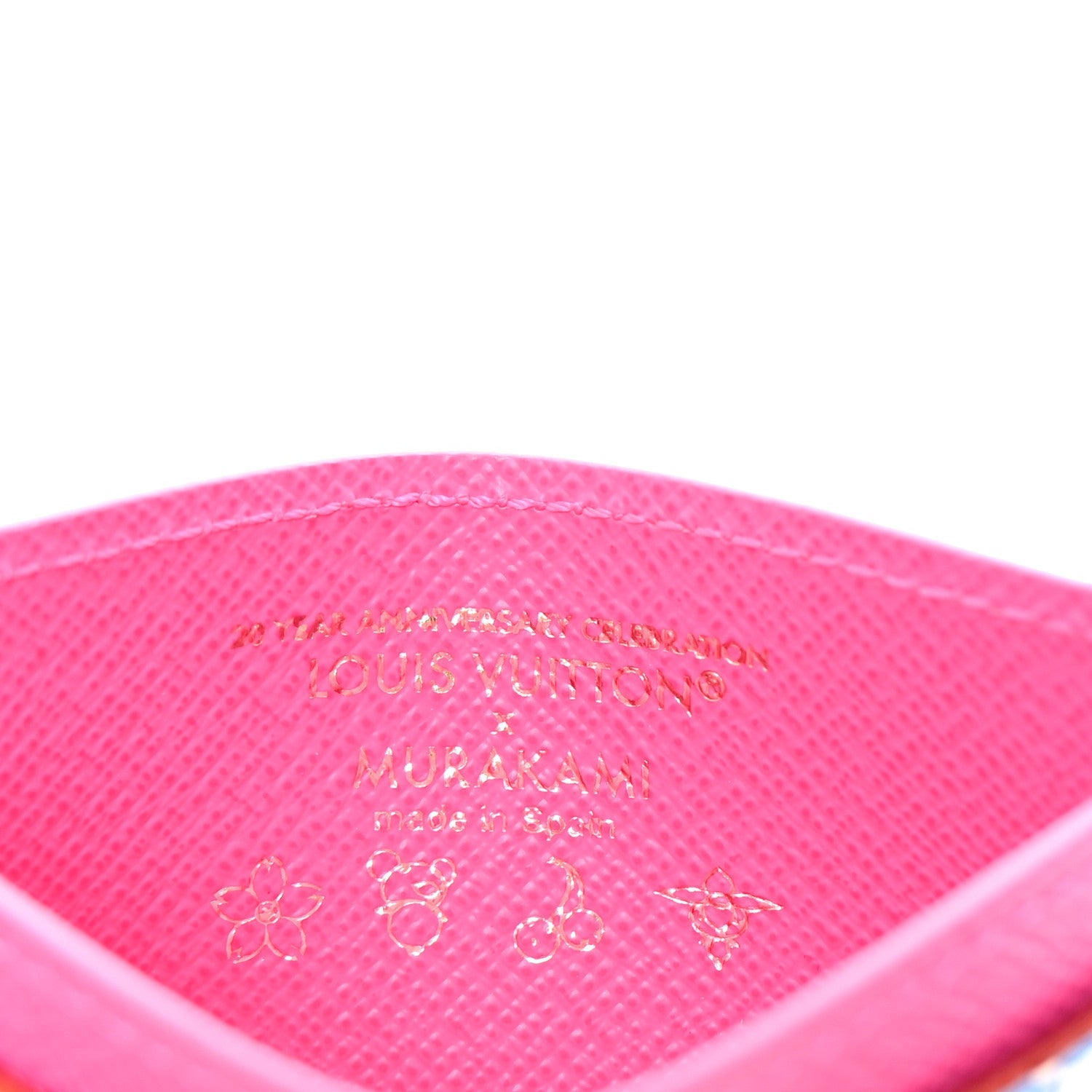 Louis Vuitton LV X TM Monogram Multicolor Card Holder Kawaii Pink 6 of 7