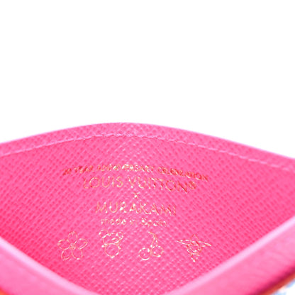 Louis Vuitton LV X TM Monogram Multicolor Card Holder Kawaii Pink 6 of 7