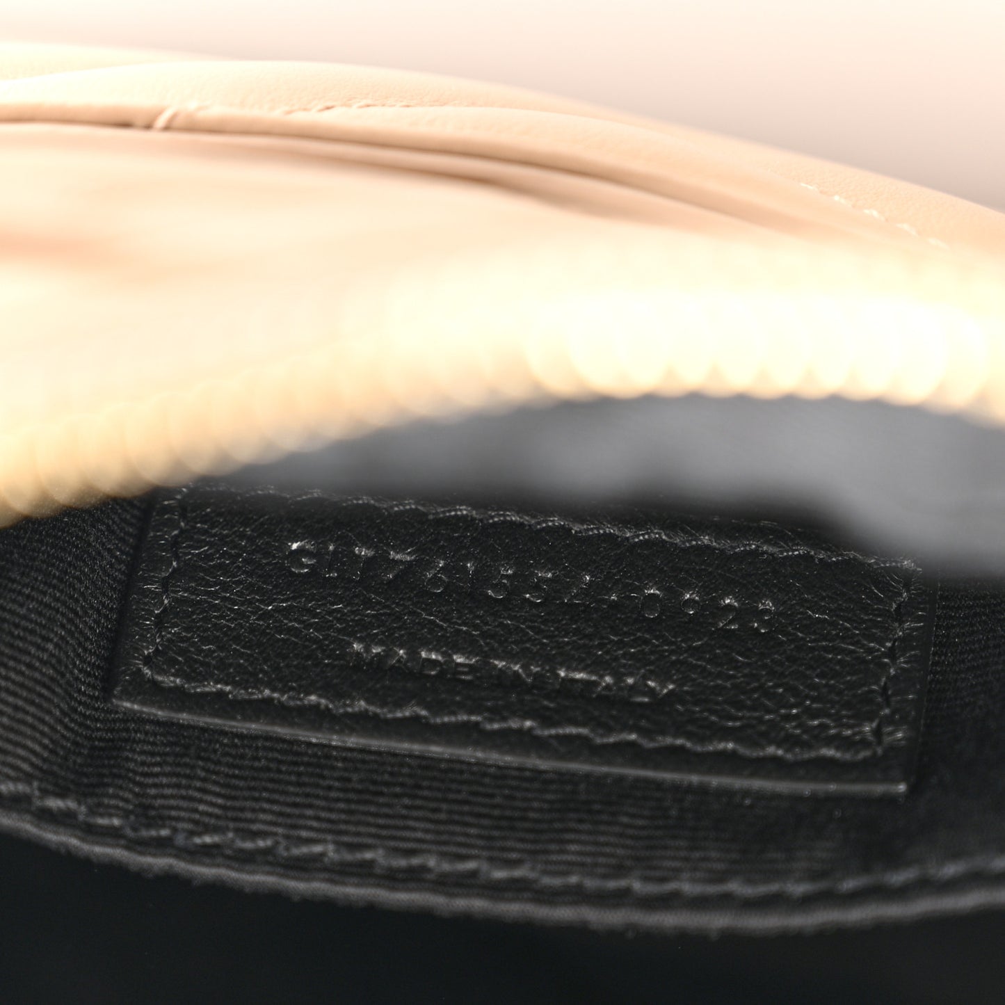 Calfskin Matelasse Monogram Lou Camera Bag Dark Beige