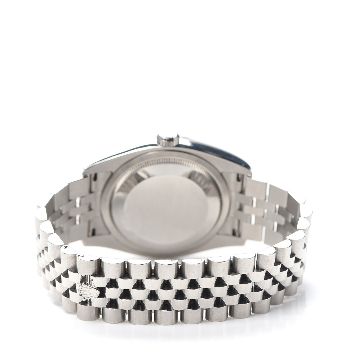 Stainless Steel 18K White Gold Diamond 36mm Oyster Perpetual Datejust Watch Black Jubilee 116234
