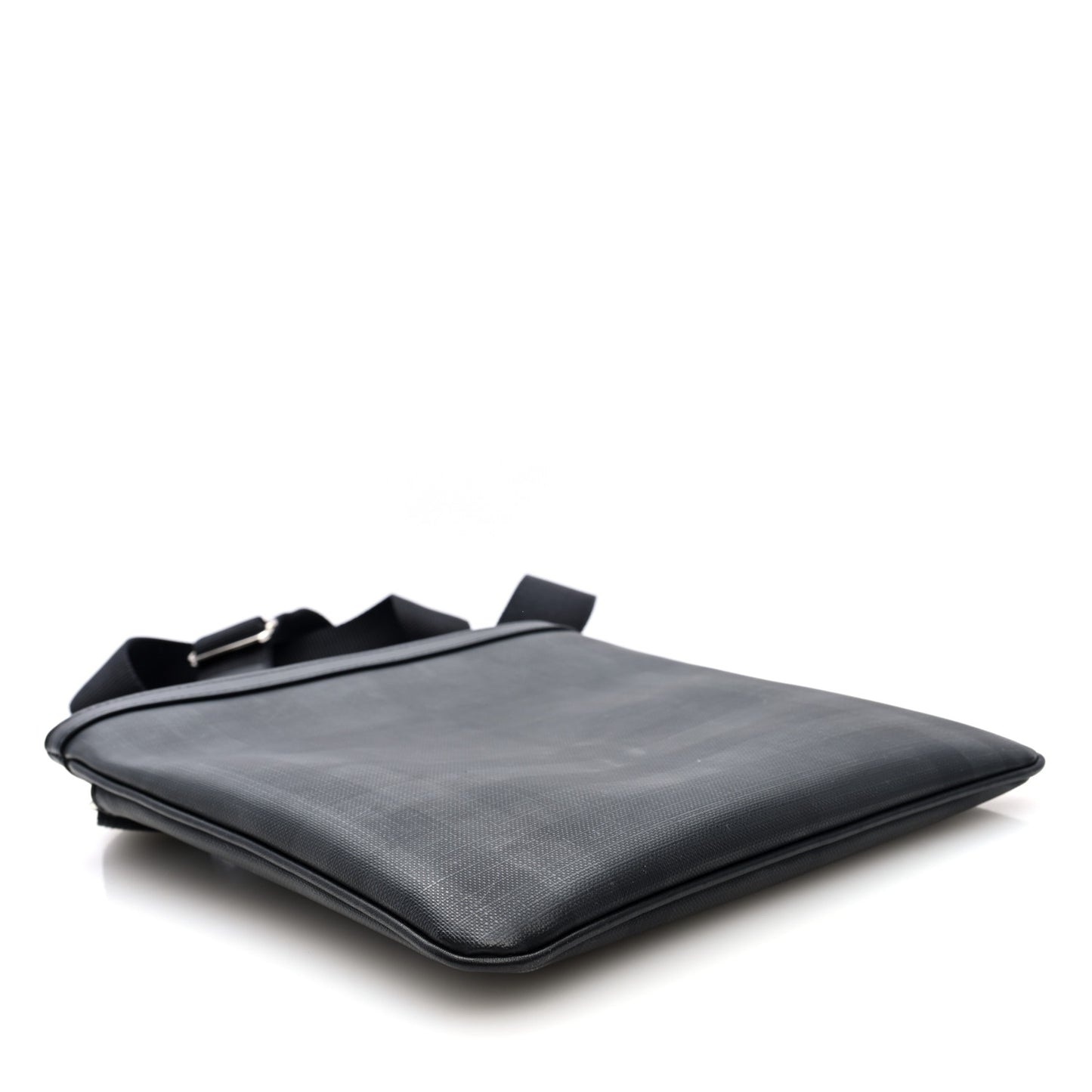 London Check Jax Crossbody Bag Dark Charcoal