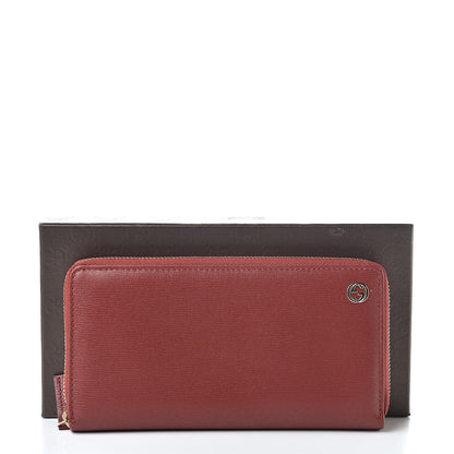 Gucci Calfskin Large Betty Zip Around Wallet Red 8 of 8