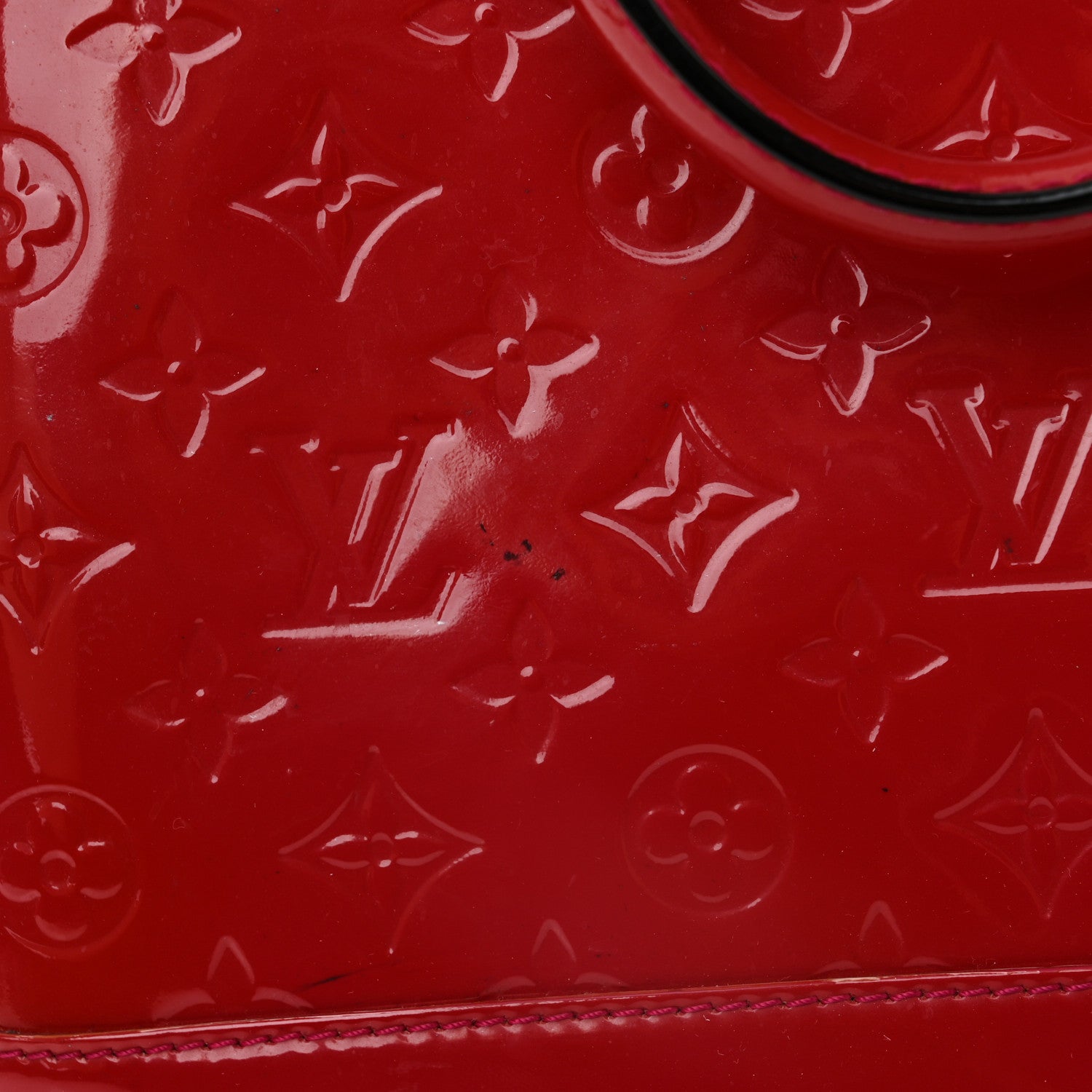 Louis Vuitton Vernis Alma PM Pomme D'Amour 10 of 13