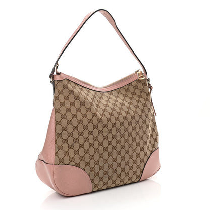 Gucci GG Monogram Large Margaux Hobo Beige Soft Pink 3 of 10