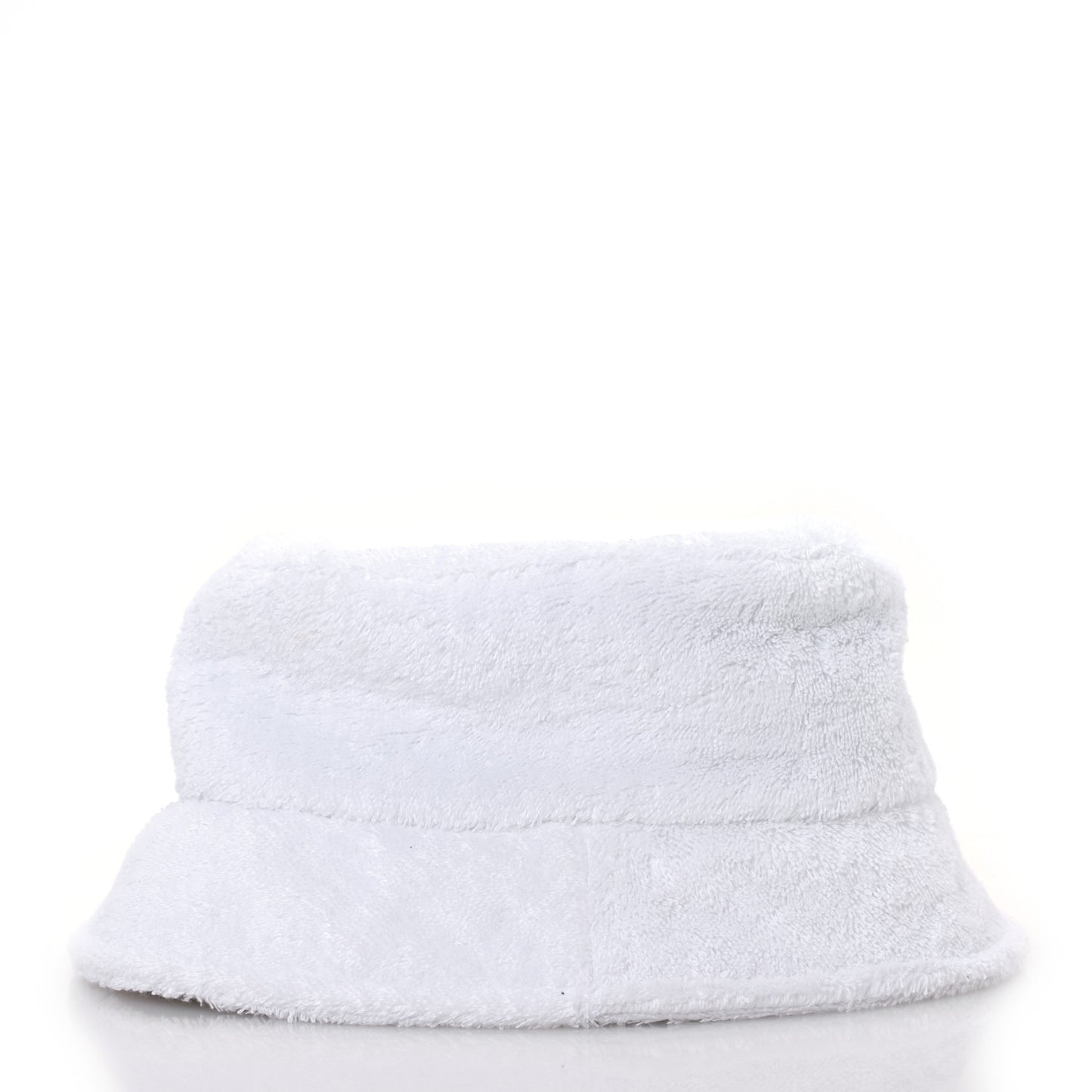 Terry Cloth CC Bucket Hat L White