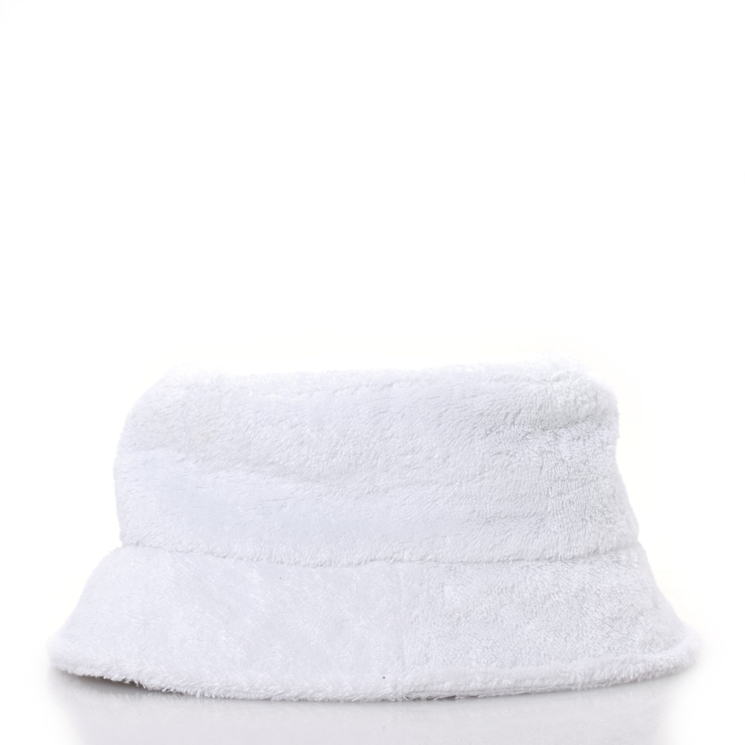 Chanel Terry Cloth CC Bucket Hat L White 5 of 8