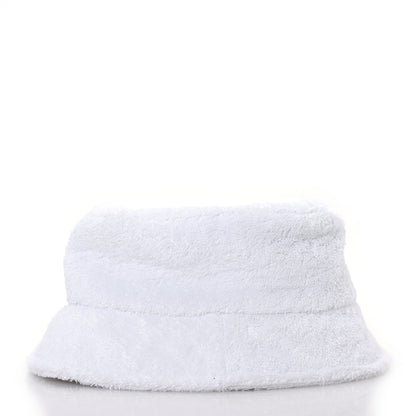 Chanel Terry Cloth CC Bucket Hat L White 5 of 8