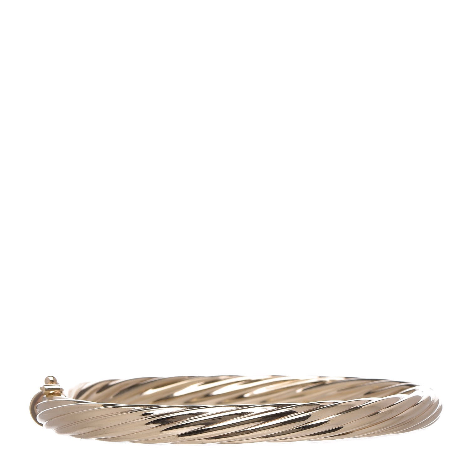 Tiffany 14K Yellow Gold Twist Bangle Bracelet 1 of 6