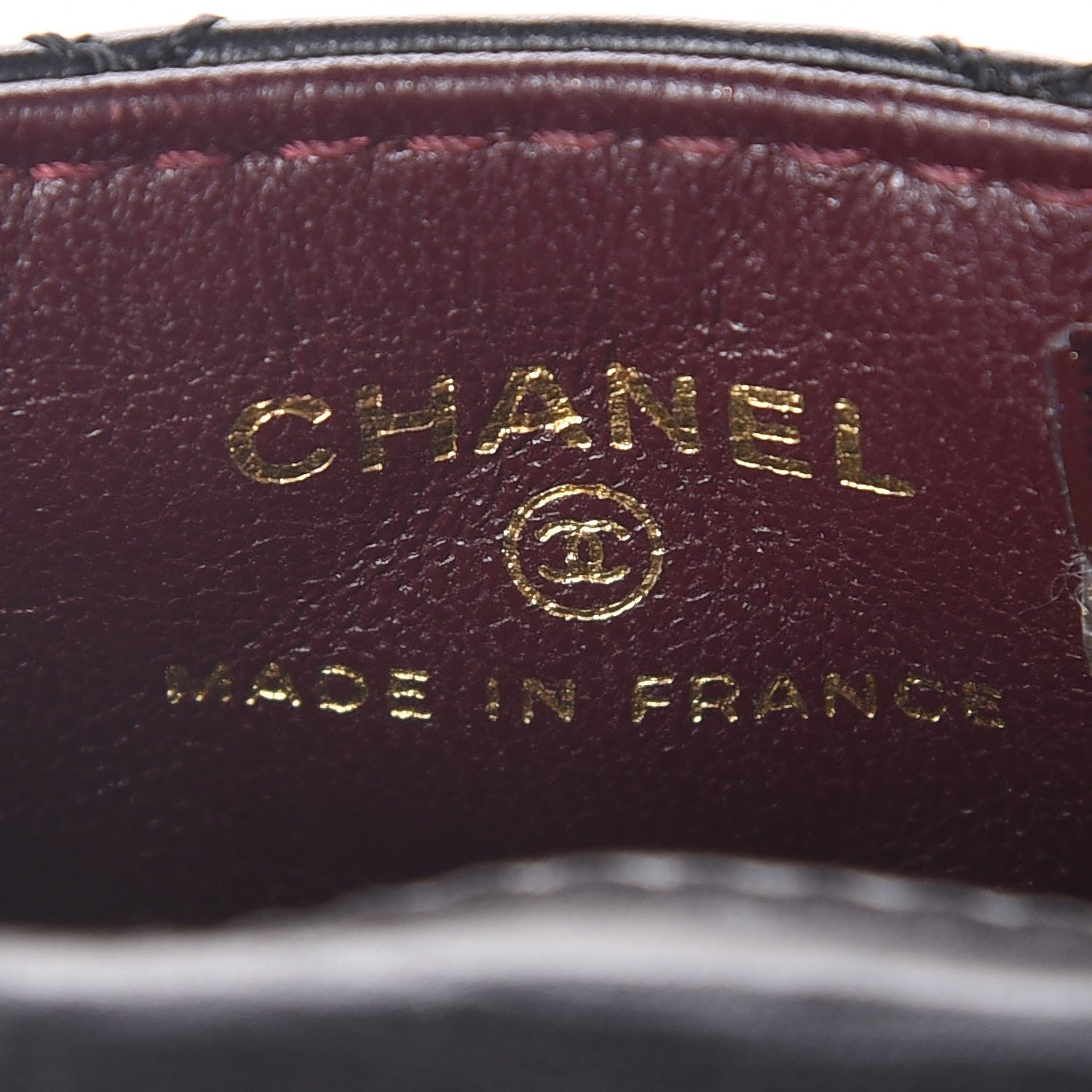 Chanel Aged Calfskin Quilted 2.55 Reissue Phone Case Black 6 of 8