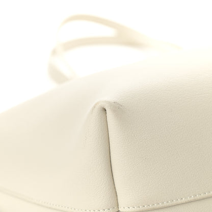 Saint Laurent Calfskin Large Shopping Tote Porcellana 11 of 13