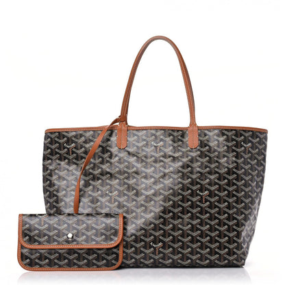 Goyard Goyardine Saint Louis PM Black Gold 1 of 9