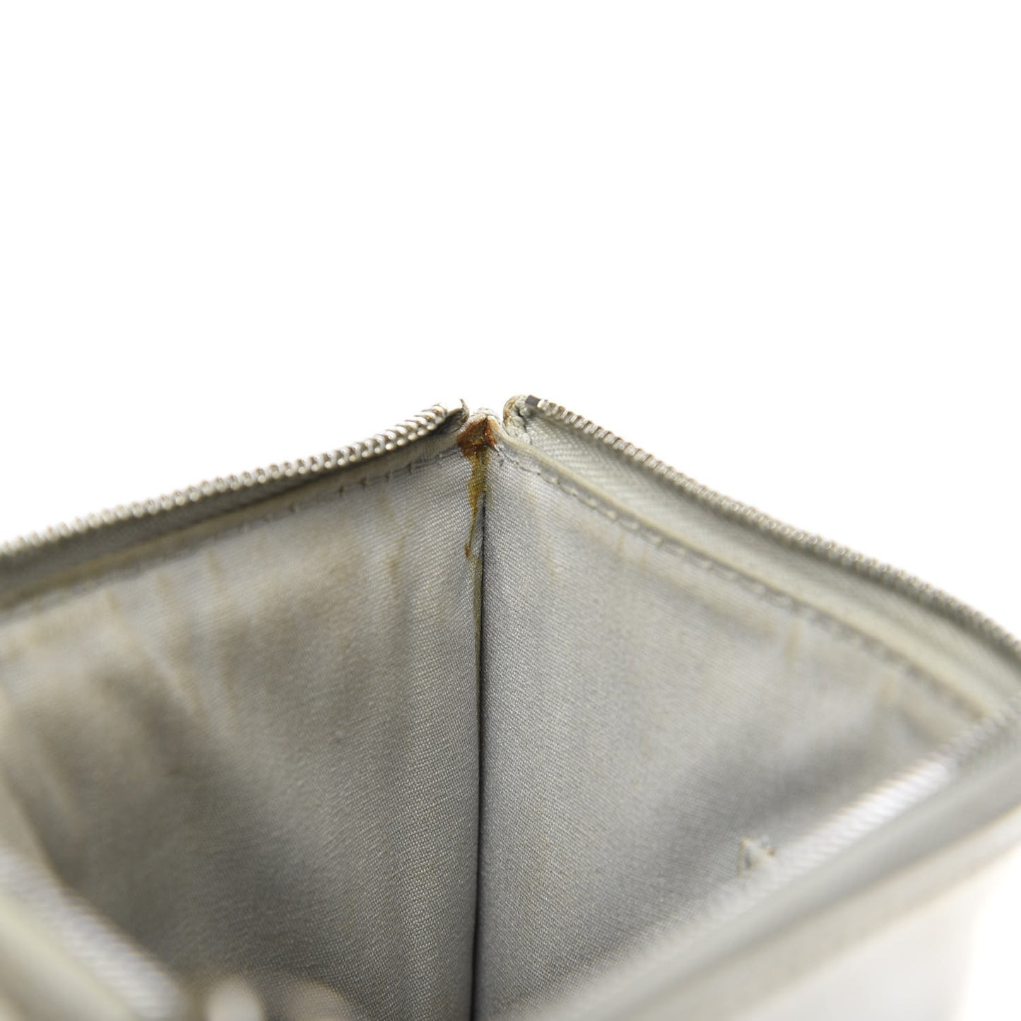 Monogram Miroir Inventeur Pochette Plat Silver