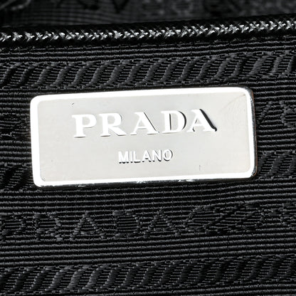 Prada Tessuto Nylon Saffiano Tote Black 6 of 9