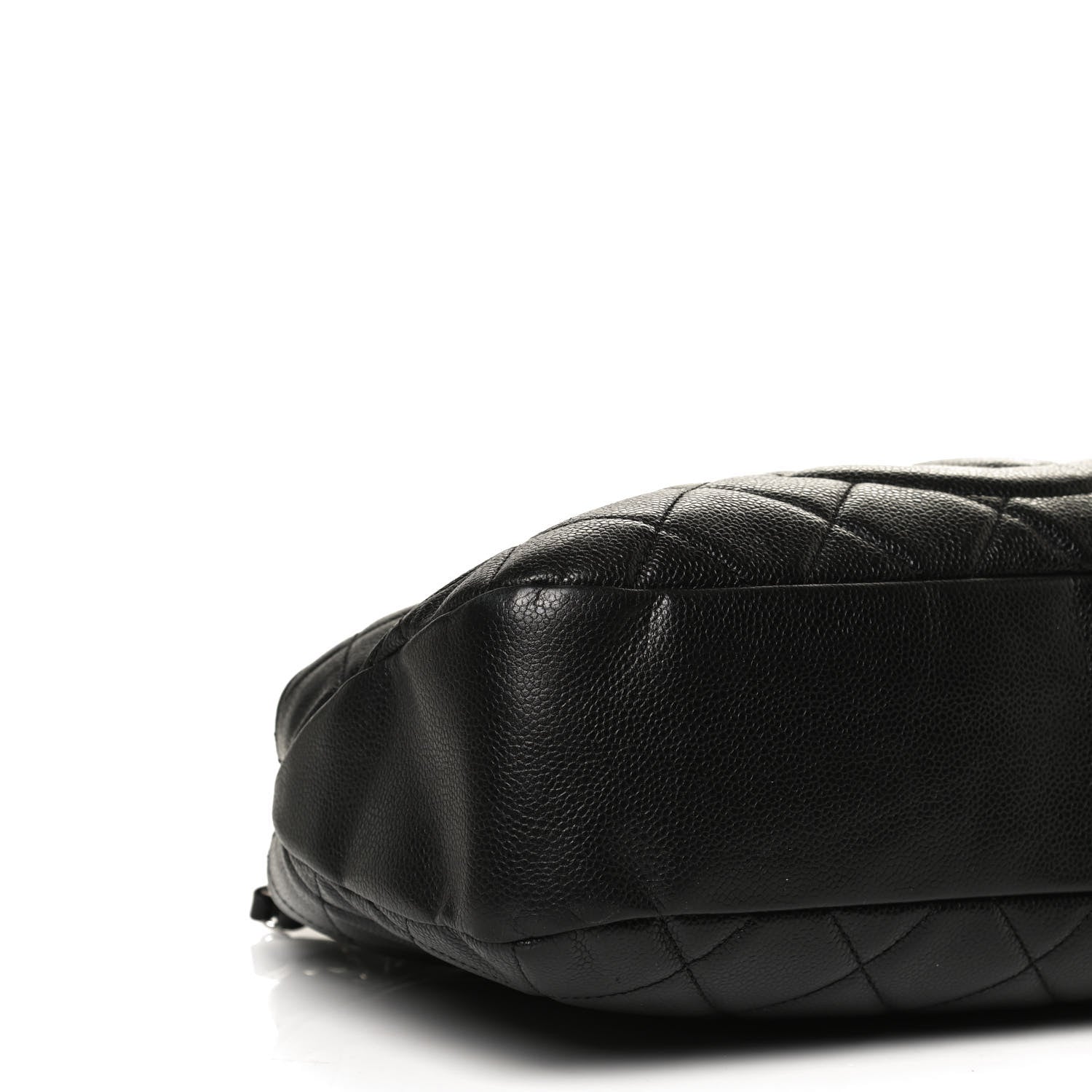 Chanel Caviar Quilted CC Timeless Soft Tote Black 9 of 11