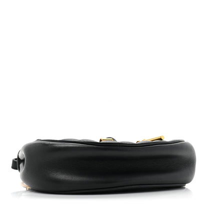 Chloe Calfskin Quilted Mini Drew Bijou Shoulder Bag Black 4 of 13