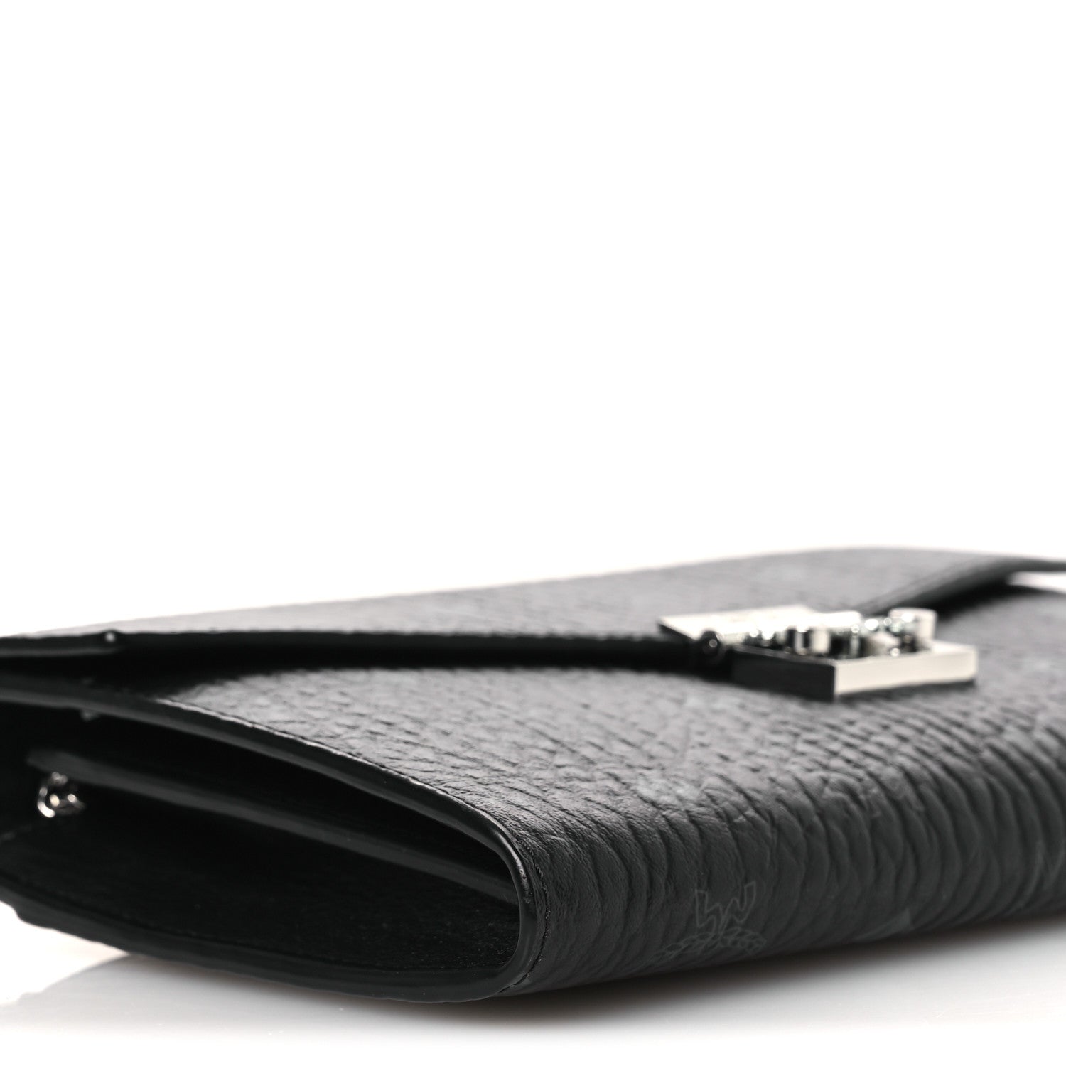 MCM Visetos Medium Patricia Wallet On Chain Black 9 of 11