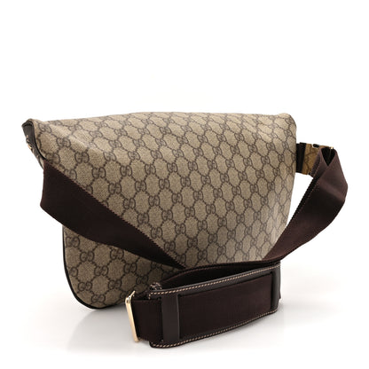 Gucci GG Supreme Monogram Belt Bag Dark Brown 3 of 11