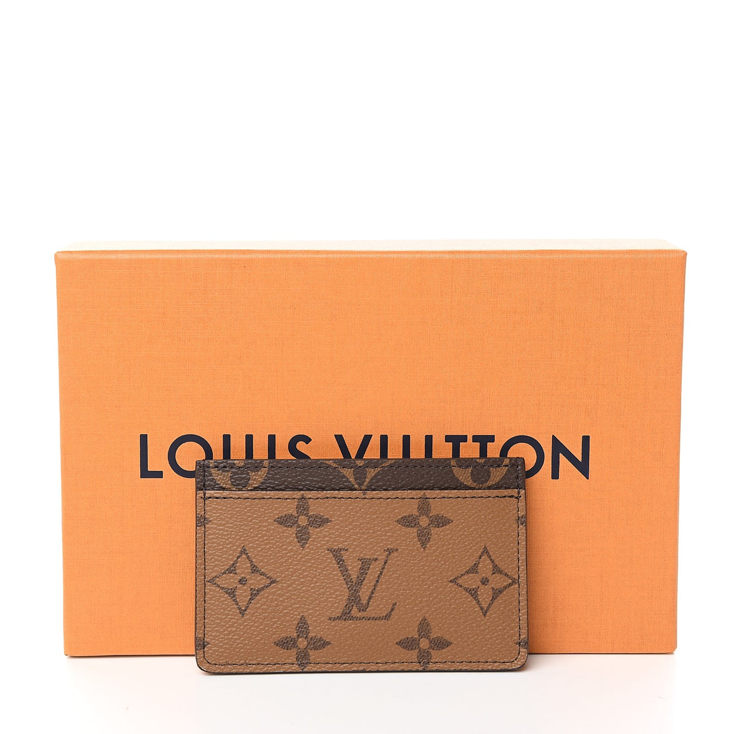 Reverse Monogram Card Holder