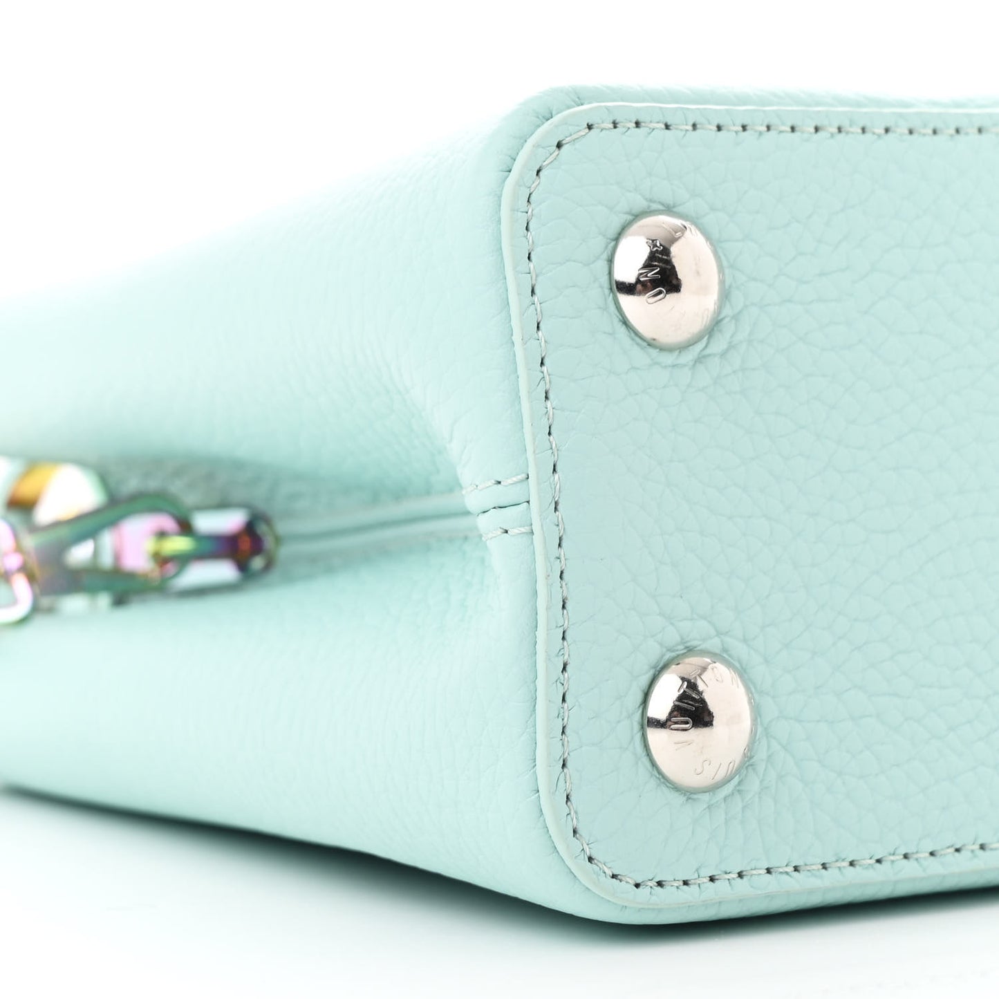 Taurillon Capucines BB Topaz Blue