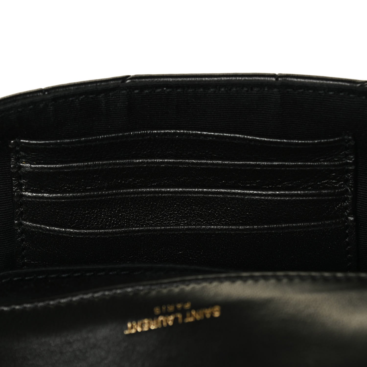 Saint Laurent Lambskin Patchwork Monogram Small Jamie Black 6 of 10