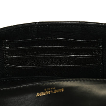 Saint Laurent Lambskin Patchwork Monogram Small Jamie Black 6 of 10