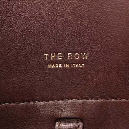The Row Polished Saddle Calfskin Soft Margaux 15 Burgundy 6 of 11