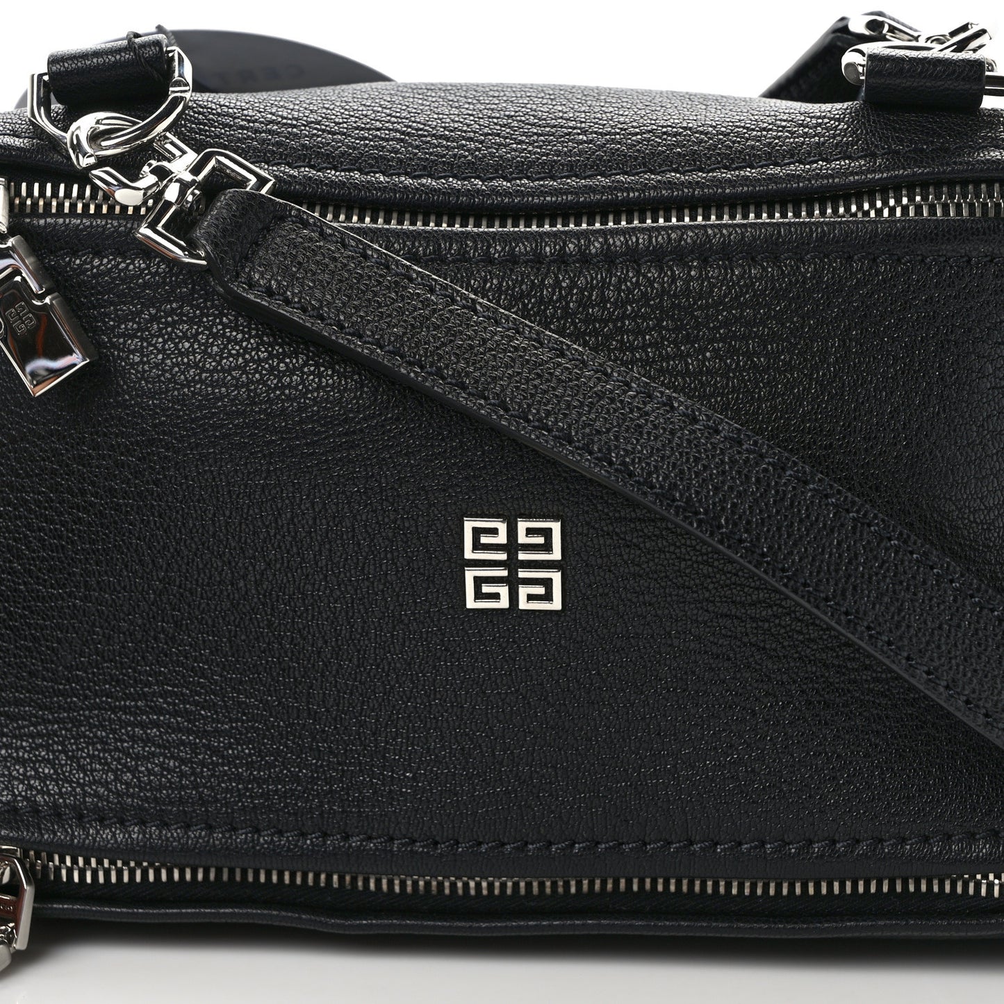 Sugar Goatskin Mini Pandora Black
