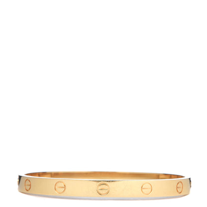 Cartier 18K Yellow Gold LOVE Bracelet 18 3 of 7