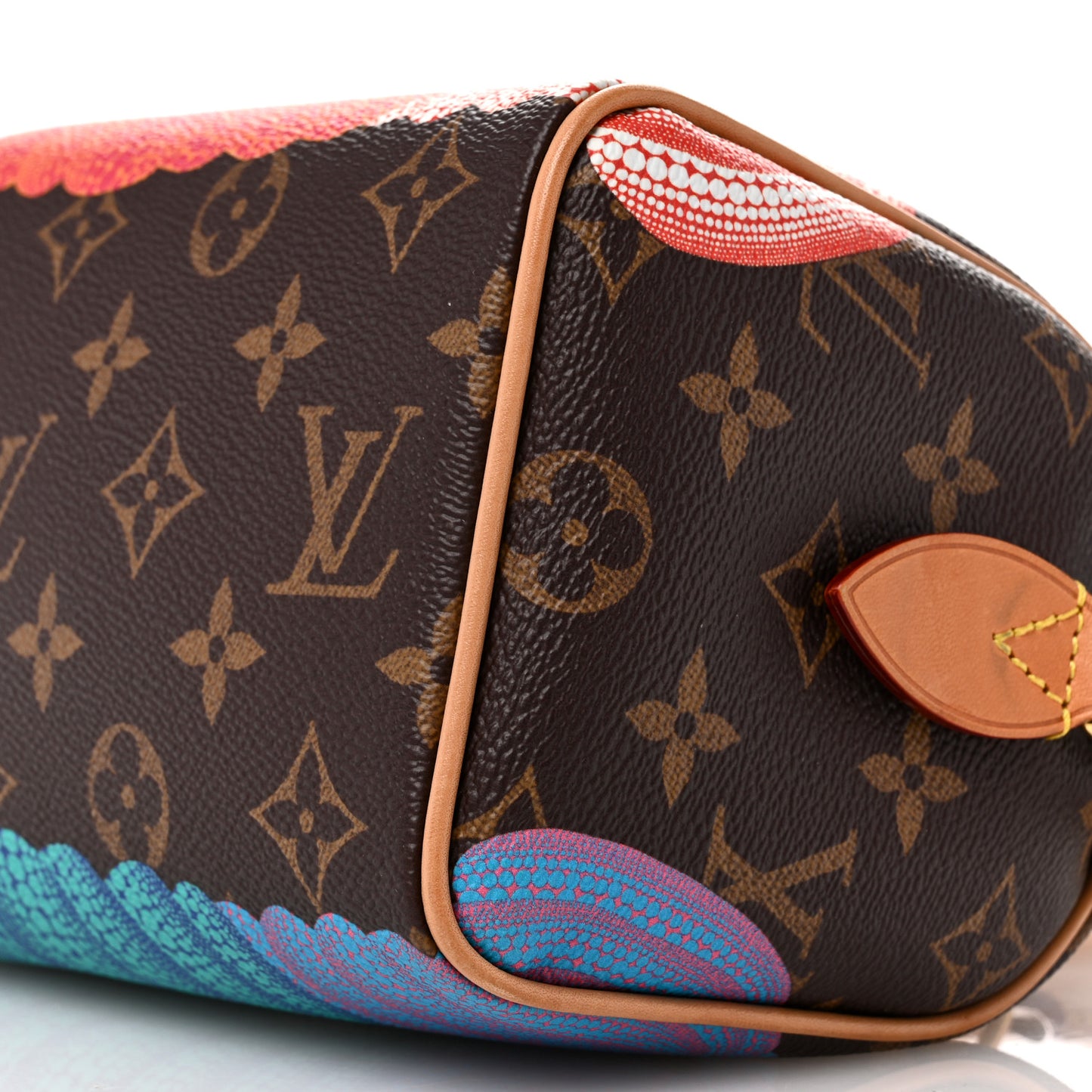 LV X YK Monogram Pumpkins Speedy Bandouliere 20