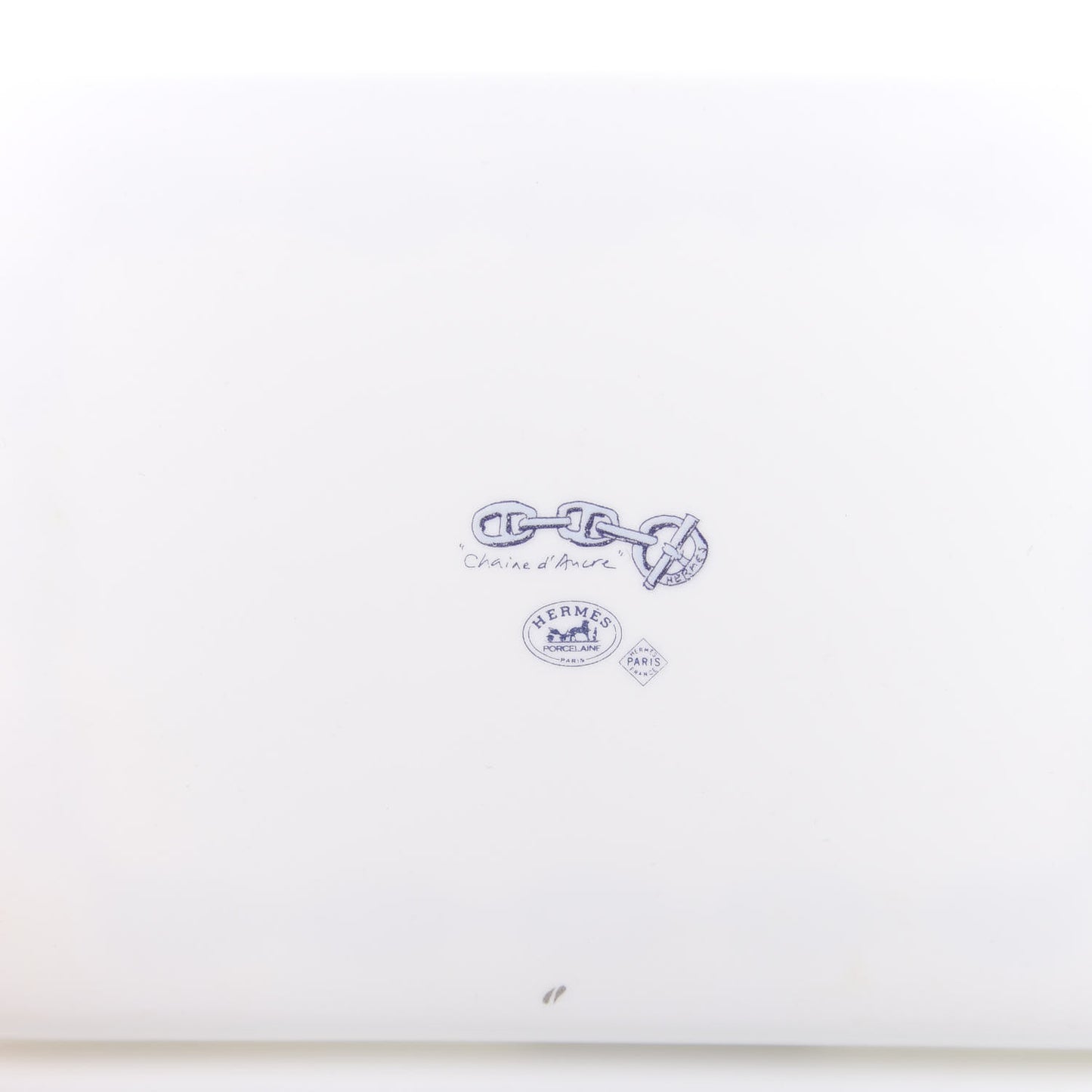 Porcelain Chaine d'Ancre Sushi Plate