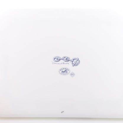 Hermes Porcelain Chaine d'Ancre Sushi Plate 5 of 6