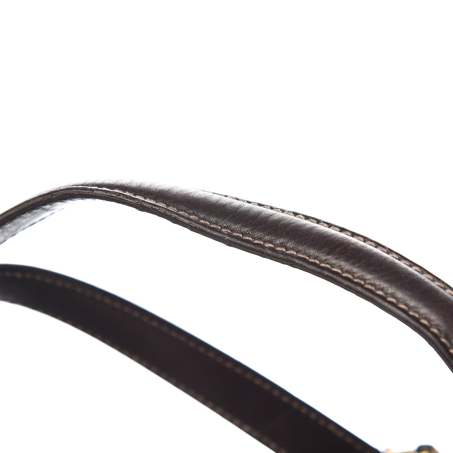 Gucci Calfskin Medium Britt Tote Dark Brown 11 of 12