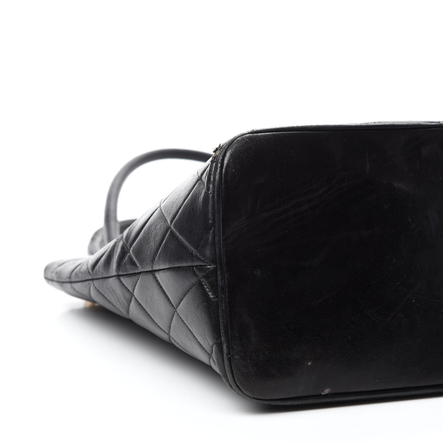 Chanel Lambskin Quilted Medallion Tote Black 6 of 17