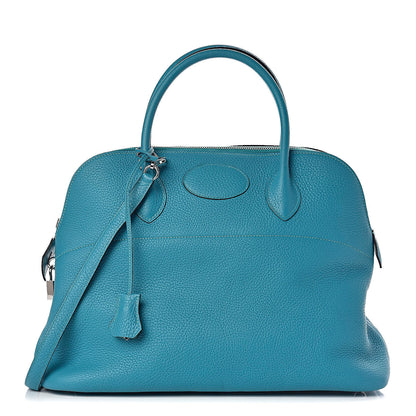 Hermes Togo Bolide 35 Turquoise 1 of 18