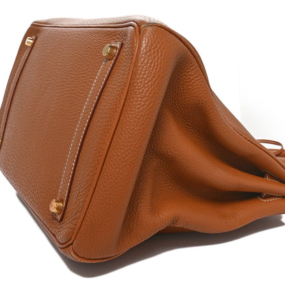 Hermes Togo Birkin 35 Gold 9 of 9