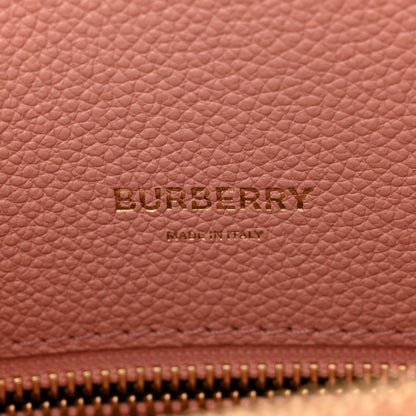 Burberry Grainy Calfskin Mini Two Handle Title Bag Blush Pink 6 of 10